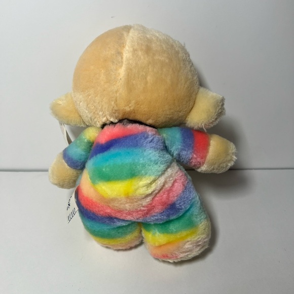 Victor Trading Co Rainbow Hawaii Monkey Plush Stuffed Animal VTG Tags Pride - Picture 3 of 11